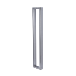 Puxador para Porta Barra Retangular 50x20 Aço Inoxidavel 100cm Polido 1m - 1