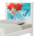 Ver imagem 4 de Bi Cama Juvenil Zap Sereia Ruiva com Colchões
