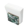 PORTA GUARDANAPO DE MADEIRA LEAF 12,5x7,5x10cm - 5