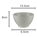 Ver imagem 3 de Conjunto 2 Bowls Wolff Porcelana Branco 13cm 620Ml