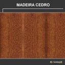 Ver imagem 3 de Banco Los sem Corda 150cm Madeira em Cedro com Opções de Tecido - Ozki