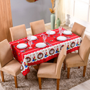 Ver imagem 1 de Toalha de Mesa 10 Lugares Oxford Estampada Natal 3,00x1,45cm Tecido Oxford:Estampa 3