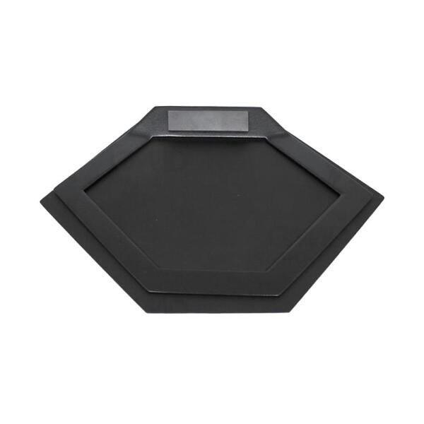 Módulo Toalheiro Argola Elemento Zen Preto - 1