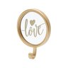 Espelho Moldura Plástico e Gancho True Love 12,5x3,5x16 - 2