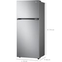 Ver imagem 3 de Geladeira Refrigerador Lg 395l Frost Free Inox - 127v