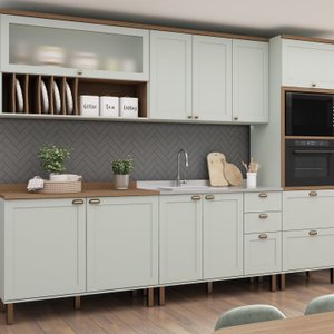 Cozinha Completa 5 Módulos Iluminata