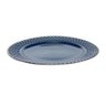 PRATO SOBREMESA PORCELANA DROPS AZUL 20cm - 4