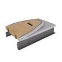 Ver imagem 1 de Tábua de Passar Roupas Embutir Dobrável Cinza Base