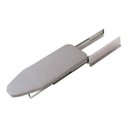 Ver imagem 4 de Tábua de Passar Roupas Embutir Dobrável Cinza Base