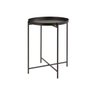 Mesa Lateral Preta em Metal 50x40cm - Mart - 1