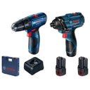 Ver imagem 2 de Combo Furadeira/ Chave de Impacto 12V GSR 120-LI + GDR 120-LI - Bosch
