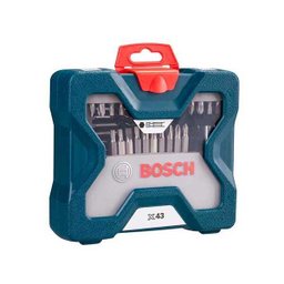 Jogo para Furar e Parafusar X-line 43 Peças - Bosch - 2