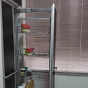 Ver mais imagens de Coluna Deslizante com Corrediça 5 Cestos Aramados para Armário 147cm Schmitt