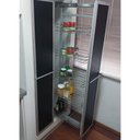 Ver imagem 5 de Coluna Deslizante com Corrediça 5 Cestos Aramados para Armário 147cm Schmitt