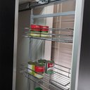 Ver imagem 6 de Coluna Deslizante com Corrediça 5 Cestos Aramados para Armário 147cm Schmitt