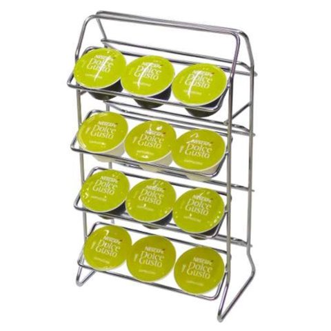 Suporte Porta Cápsulas Dolce Gusto Due Lati Jomer 2105 Crom.