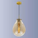 Ver imagem 5 de Pendente Caju Cúpula Vidro 30cm E27 Bella Iluminação St1882