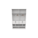 Ver imagem 2 de Armário Arara Gaveta Sabrina M16 (closet Gaveta)
