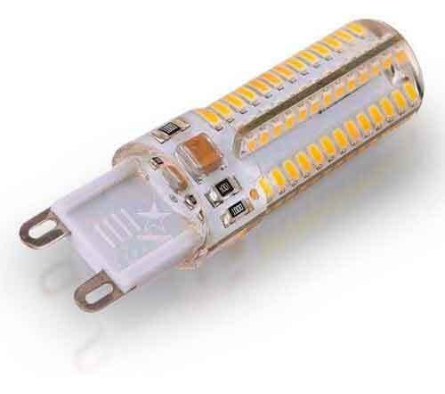 Pendente Metal Alto Ouro + LED G9 5W Branco Quente 110V St1740 - 5