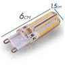 Pendente Metal Baixo Ouro + LED G9 5w Branco Quente 110V St1740 - 5
