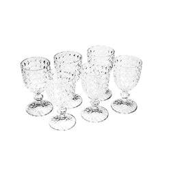 Jogo 6 Taças de Vidro para Vinho Diamant 245Ml - 2