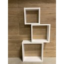 Ver imagem 5 de Nicho Decorativo Kit 3 Unidades Branco