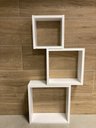 Ver imagem 5 de Nicho Decorativo Kit 3 Unidades Branco