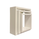 Ver imagem 2 de Nicho Decorativo Kit 3 Unidades Branco