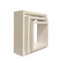 Ver imagem 2 de Nicho Decorativo Kit 3 Unidades Branco