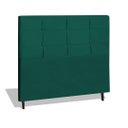 Ver imagem 1 de Cabeceira Estofada Box Solteiro Encosto para Cama Hylux 94x126 Azul Tiffany