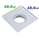Ver imagem 6 de kit 3 Spot embutir rente orientável alumínio injetado + 3 Led dicróica GU10 MR16 6w 3000k STL74