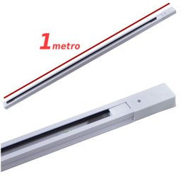Trilho Eletrificado 1M + 4 Spots 7W 4000K Bivolt Branco St495 - 4