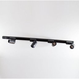 Trilho Eletrificado 1M + 4 Spots 7W 4000K Bivolt Preto St495 - 5