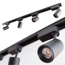 Ver imagem 1 de Trilho Eletrificado 1M + 4 Spots 7W 4000K Bivolt Preto St495