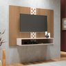 Painel Suspenso Pequeno MDF Sala Estar Quarto Escritório TV Até 47 Polegadas 1 Nicho Form HB Móveis  - 2