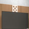 Painel Suspenso Pequeno MDF Sala Estar Quarto Escritório TV Até 47 Polegadas 1 Nicho Form HB Móveis  - 4