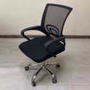 Ver imagem 5 de Cadeira Escritorio Giratoria Ergonomica Altura Ajustavel Confortavel Estudos Casa Trabalho Quarto Ap