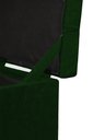 Ver imagem 3 de Puff Baú Estofado em Suede Amassado 1 Lugar Quadrado - Verde