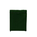 Ver imagem 4 de Puff Baú Estofado em Suede Amassado 1 Lugar Quadrado - Verde