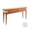 Ver imagem 4 de Aparador Luz - Madeira Maciça 1,60m com 2 Gavetas - Távoli Decor