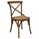Ver imagem 1 de Cadeira Decorativa Sala de Jantar Cozinha Danna Rattan Natural Bétula- Gran Belo