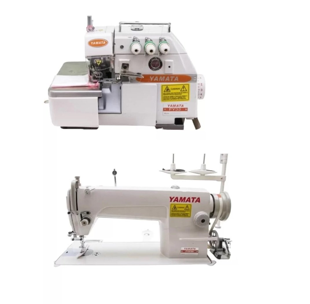 Overlock+ Reta Industrial Yamata Completas, 5500ppm, Bivolt - 1