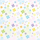 Ver imagem 2 de Papel de Parede Infantil - Trevos Coloridos Arte Destaque 2 Metros