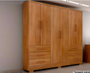 Ver imagem 1 de Guarda Roupa Encant 6 Portas Cumaru Novo Horizonte