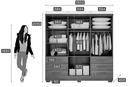 Ver imagem 2 de Guarda Roupa Encant 6 Portas Cumaru Novo Horizonte