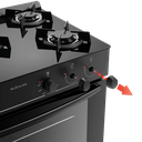 Ver mais imagens de Fogao Atlas Milao Glass 5q Preto