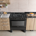 Ver imagem 4 de Fogao Atlas Milao Glass 5q Preto