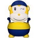 Ver imagem 1 de Troninho Lorben Infantil Desfralde Penico Portátil Macaquinho Amarelo