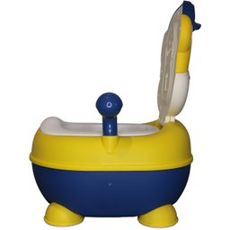 Troninho Lorben Infantil Desfralde Penico Portátil Macaquinho Amarelo - 3