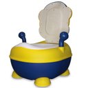 Ver imagem 5 de Troninho Lorben Infantil Desfralde Penico Portátil Macaquinho Amarelo